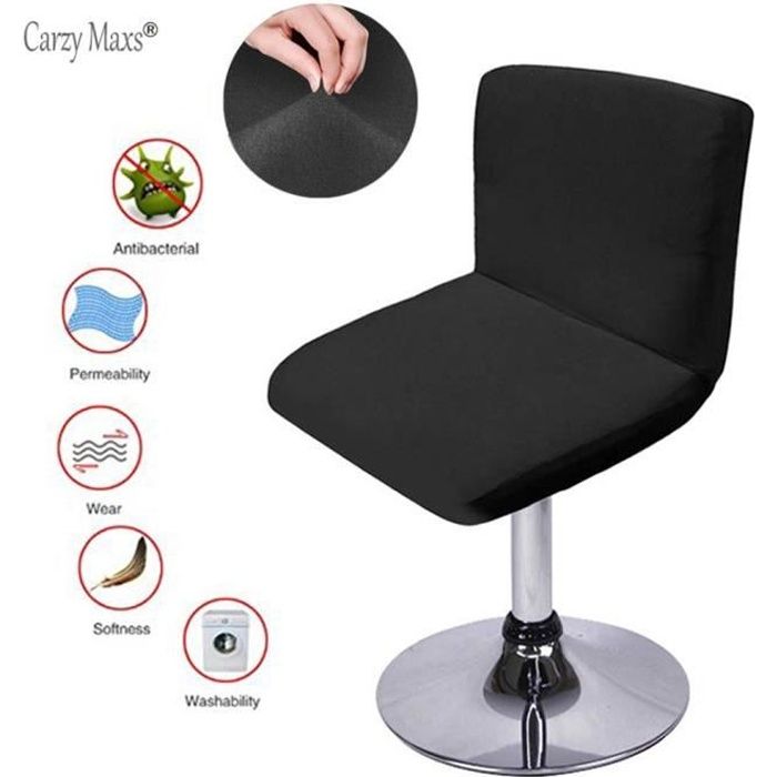 4x Housses Tabourets Hauts de Cuisine, Housse de Chaise Bar Extensible,  Couverture de Protection pour Tabouret Chaise Siège Gris - Cdiscount Maison