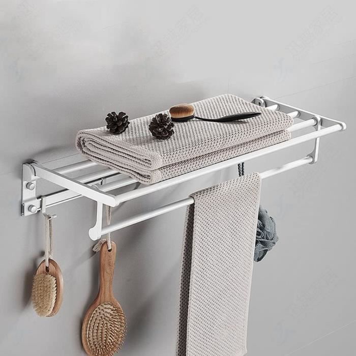 Delta Faucet Velum IAO20824-CZ Barre porte-serviettes simple de 61 cm, porte -serviettes doré, porte-serviettes mural, bronze champagne