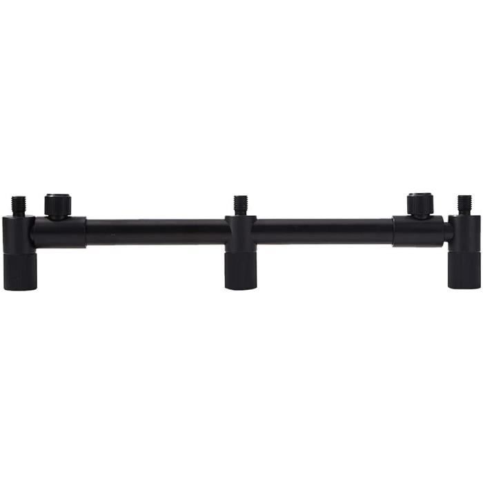 Buzzbar Support 4 cannes de pêche carpe Boulons réglables longueur 45cm  18