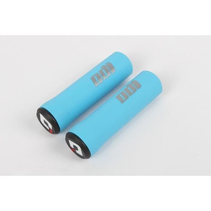 Poignées De Vélo Silicone ESI Extra Chunky 34 Mm - Amorties, Fabriquées USA, Couleur Aqua