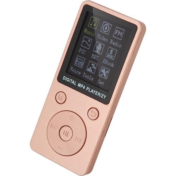 Mini MP4 Portable, Lecteur De Musique Multifonctionnel, Radio, Enregistrement Vidéo, Livre électronique, Support De Carte Mémoire 32G Avec Casque