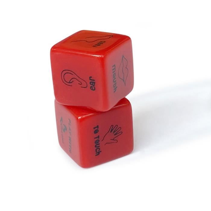 Set De 4 Dés Érotiques Humoristiques - Jeux De Couple Coquin - Activité Romantique - Accessoire Soirée Adulte