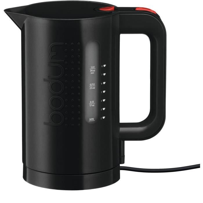 BODUM - BISTRO Bouilloire électrique, 1.300 W, 1.0 l