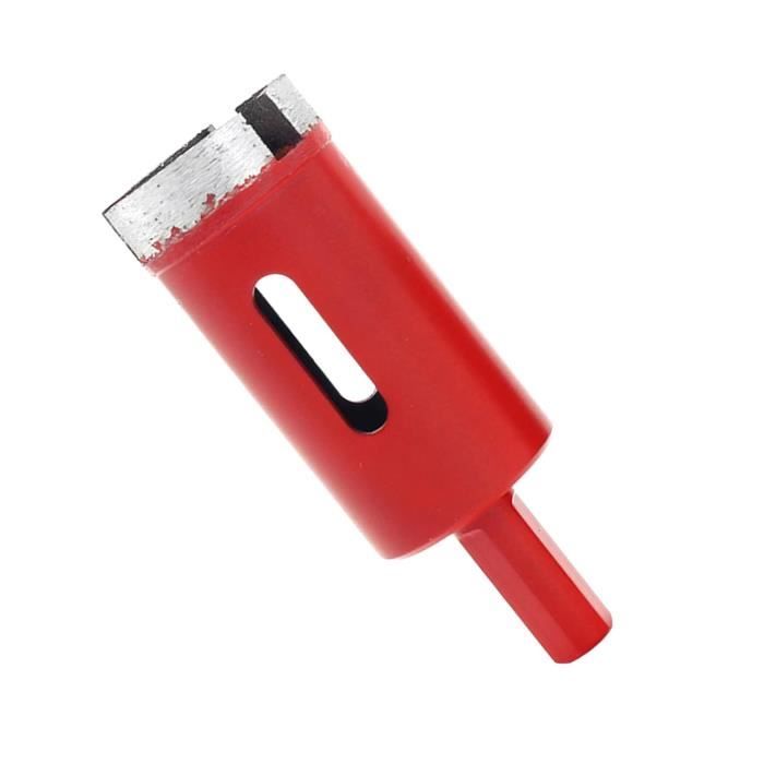 Foret Diamanté NBB Ø35mm - Perçage Humide Marbre Granit Carrelage - Tige Triangulaire Pour Perceuse Colonne - 9