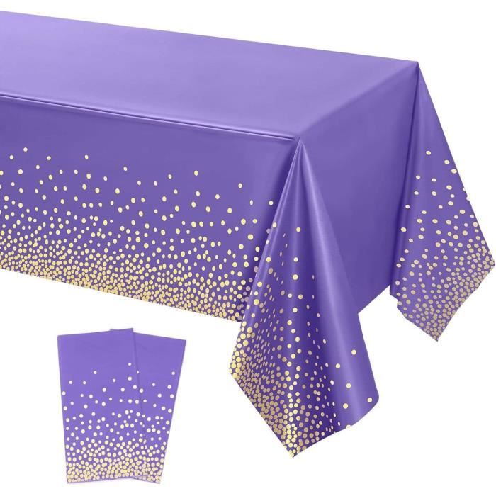 Lot 3 Nappes Jetables Saint-Patrick 274 X 137 Cm – Motif Trèfles Verts, Plastique Imperméable & Résistant