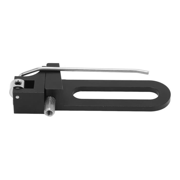 Repose-flèche Magnétique Tir à L'Arc + Bouton Poussoir | Ajustable En Alliage Aluminium | Pour Arc Classique