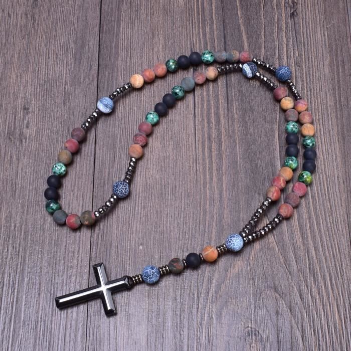 Collier pendentif croix arbre de vie or - Esoterique Paris