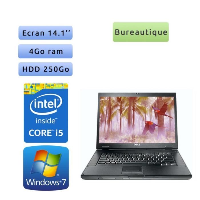 Dell Latitude E5410 - Windows 7 - i5 4Go 250Go - 14.1 - Grade B - Ordinateur Portable PC