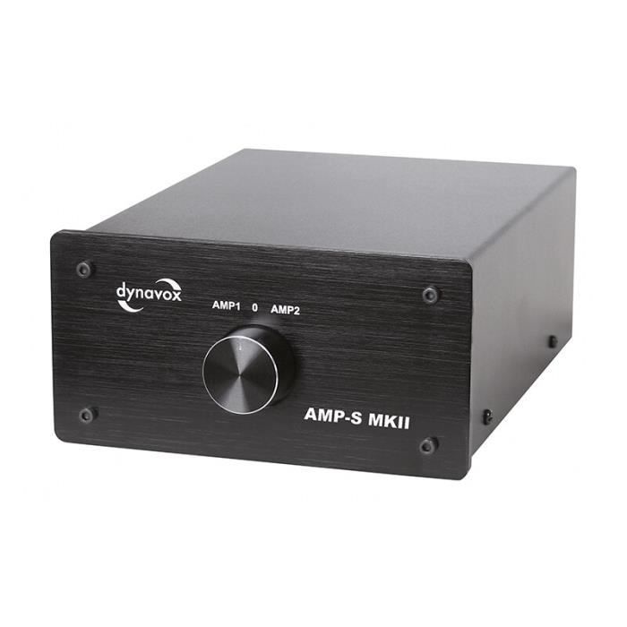 Commutateur audio RCA AMP-S MKII - Noir