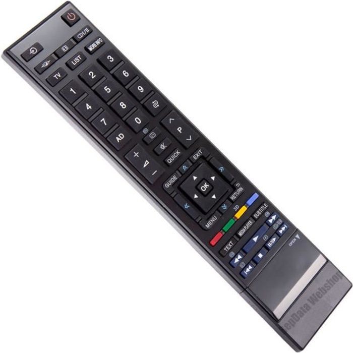 Télécommande De Remplacement Pour TV TOSHIBA 32WL56P - Neuf, Générique, Compatible Avec Ce Modèle Précis