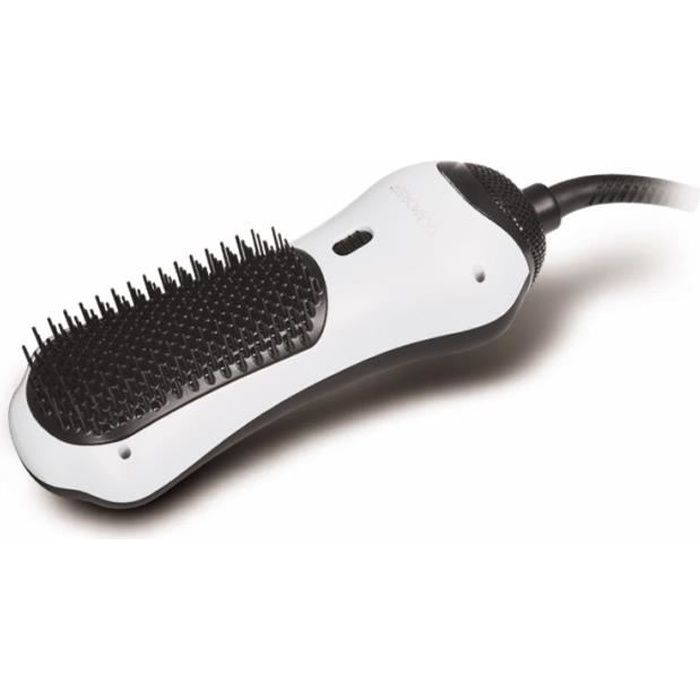 GLAMORISER GLA020 Brosse séchante et démêlante Blanc/Noir
