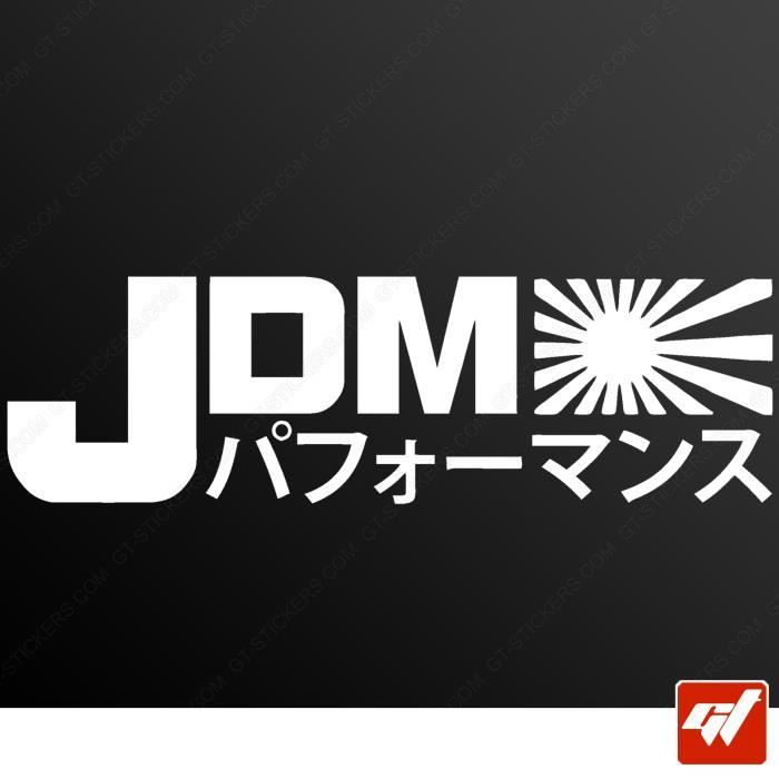 Autocollant Vinyle JDM Racing Illest - Style Tuning, Dérive, Import, Pour Voiture