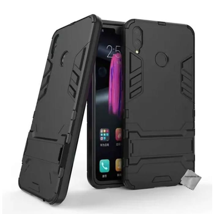 Pack de protection 360° Honor Magic 5 Pro : Coque souple + Verre Trempé contour Noir - Français