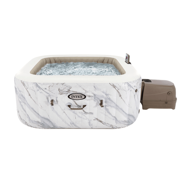 Spa gonflable INTEX - Calacatta - 4 places -  175 x 175 cm - Carré - 28464EX