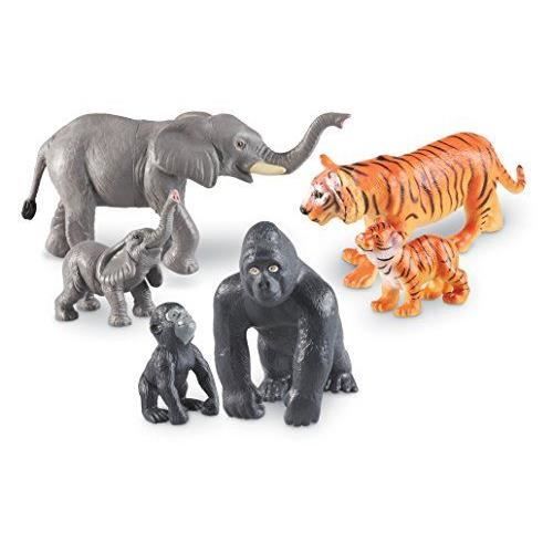Lot de 44 Animaux Sauvages Figurines, Figurines Animaux pour Bébé Enfants,  Animaux Sauvages en Plastique avec Un Boîte de Rangement - Cdiscount Jeux -  Jouets