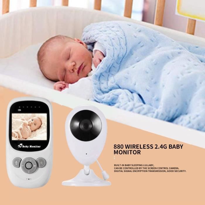 Gardien Numerique Moniteur Surveillance Pour Bebe Vision Nocturne Berceuse Musicale Un Bouton Pour Acceder A La Fonction De Veille Cdiscount Puericulture Eveil Bebe