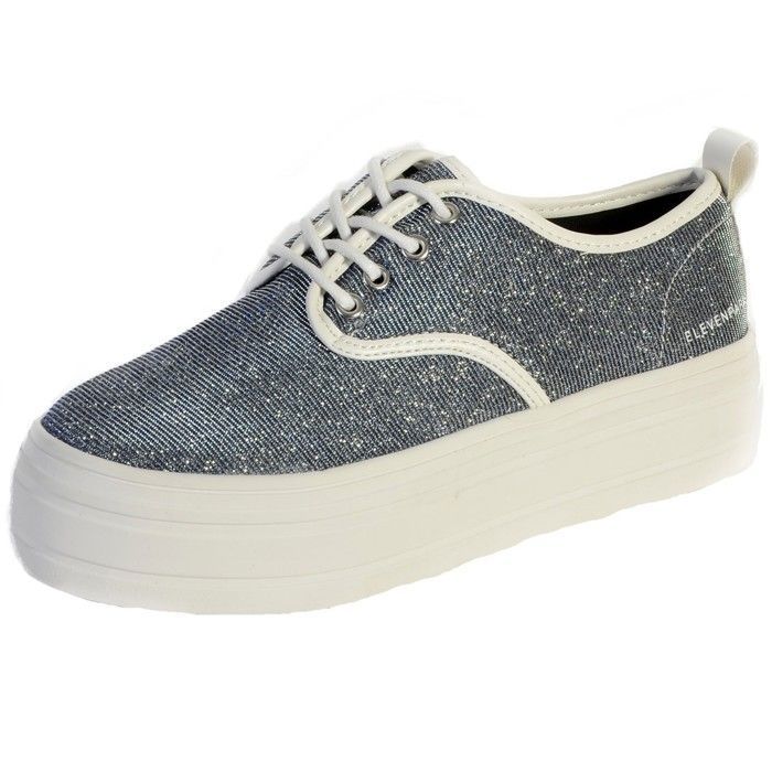Eleven Paris Chaussures Eleven Paris Sky Glitter - Bleu