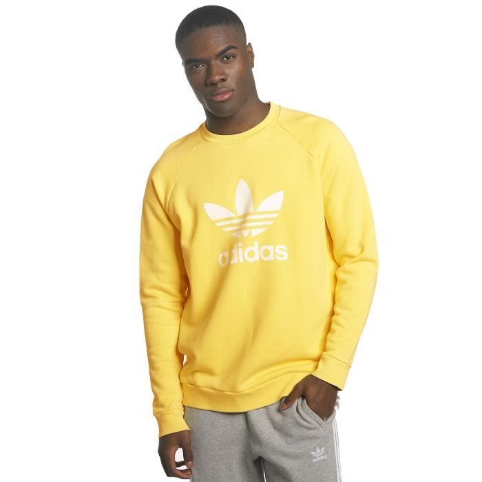 sweat adidas homme jaune