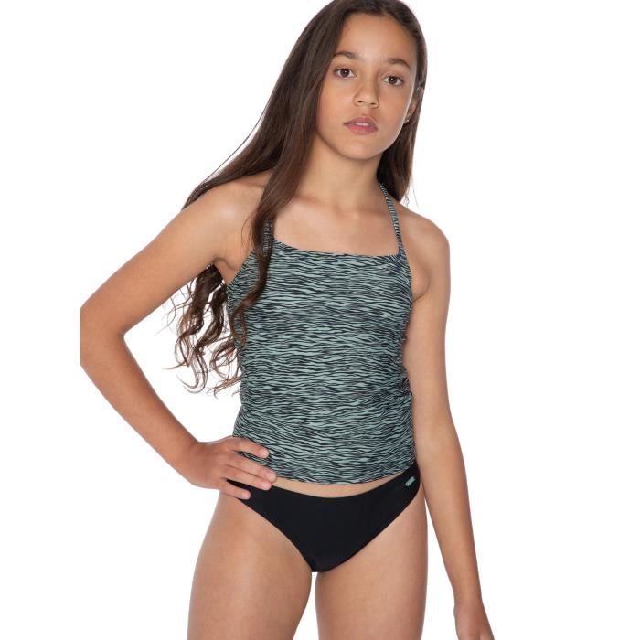 haut de maillot de bain fille protest prtcharlot - green baygreen - 8 ans