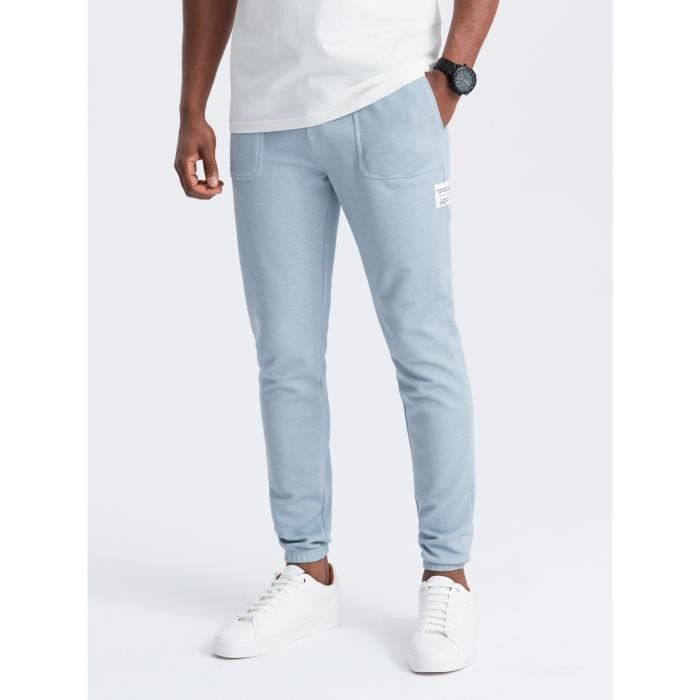 Survêtement Homme Style - Bleu Clair - Taille XL - Ensemble Sweat à Capuche + Pantalon - Neuf Avec étiquettes