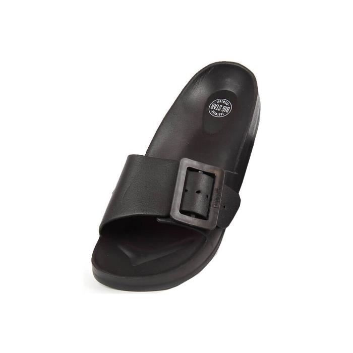 BIG STAR Baskets Femme BIG STAR FF274A389 Noir - Adulte - Synthétique - Plat - Lacets