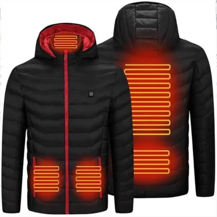 Koyike Veste de Vêtements Chauffante pour Hommes Femmes, Veste de