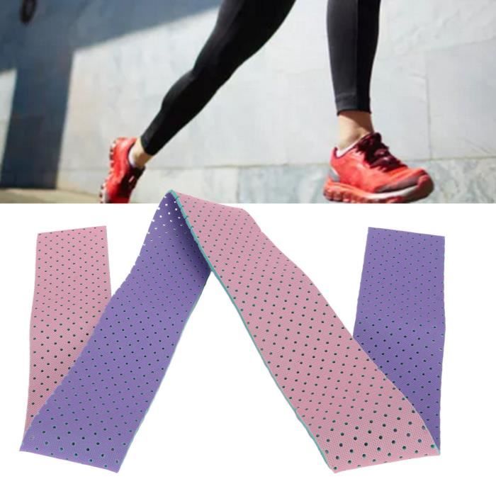 Semelles Sport Confort – Mousse Mémoire EVA – Lavables (Noir/Blanc)