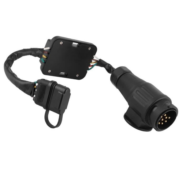 CONVERTISSEUR DE PRISE De Remorque Rv Adaptateur De Prise De Remorque