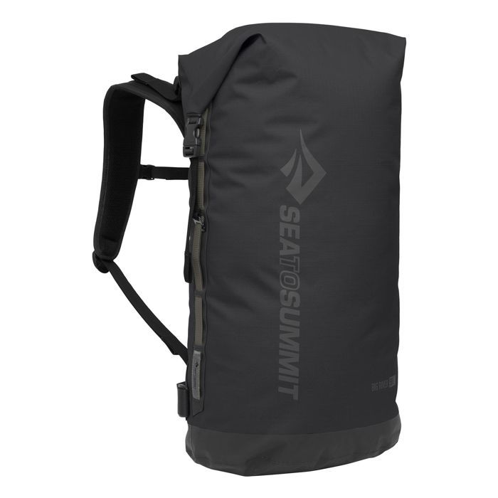 Sea to Summit Sac à dos de randonnée noir pour femme et homme - Big River Dry Backpack 50L Jet Black 221766 Sea to Summit Sac à dos de randonnée noir pour femme et homme - Big River Dry Backpack 50L Jet Black 221766