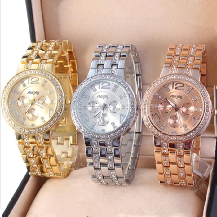 Lot De 3 Montres à Quartz - Occasion - Montres Sans Marque Pour Collection Ou Déco