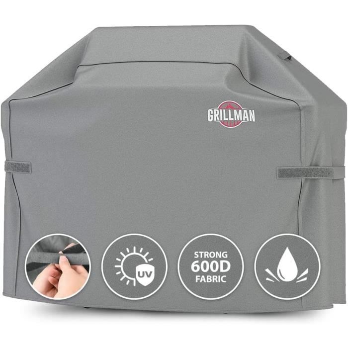 Housse de protection pour Barbecue - LESHP - 145x61x117cm - Polyester Housse de protection pour Barbecue - LESHP - 145x61x117cm - Polyester
