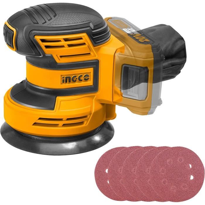 Ponceuse Orbitale 6 Pouces Ponceuse Orbitale Pneumatique 15,2 Cm - Double Action, 12 000 Tr/min, Pression 90 Psi Ponceuse Réglable Vitesse