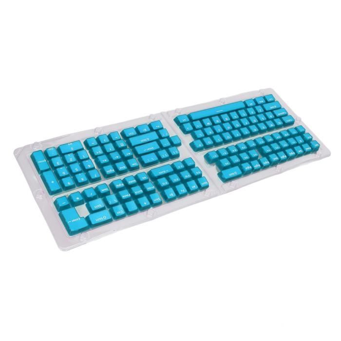 Keycaps Transparents Rose Crystal Jelly – Kit Complet 113 Touches Gravées Latérales, Compatibles Claviers Mécaniques Cherry/Gateron MX - 6