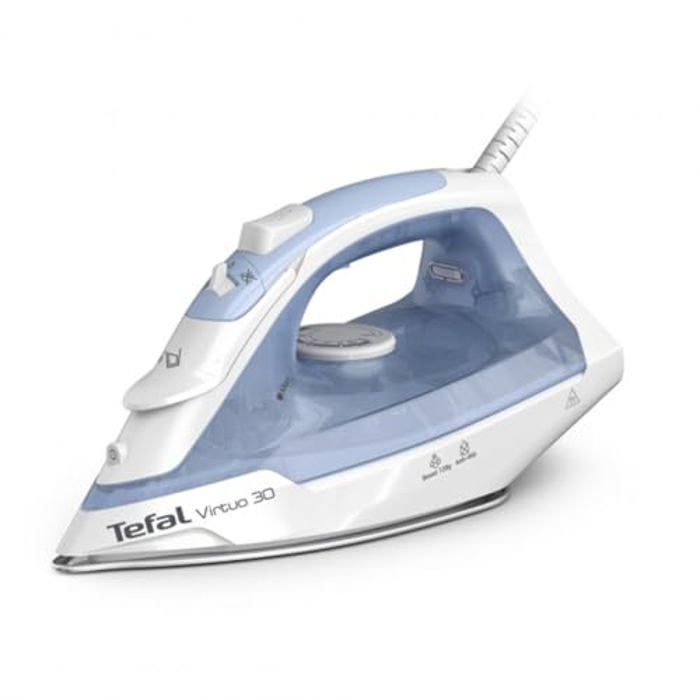Fer à repasser vapeur - Tefal - FV2C41 VIRTUO30 - 2000 W - Multicolore - Compact et performant - Tefal