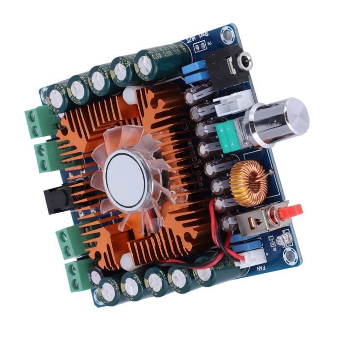 TMISHION Digital Power Amplifier Board, 4 Channels Amplifier Board, for ...