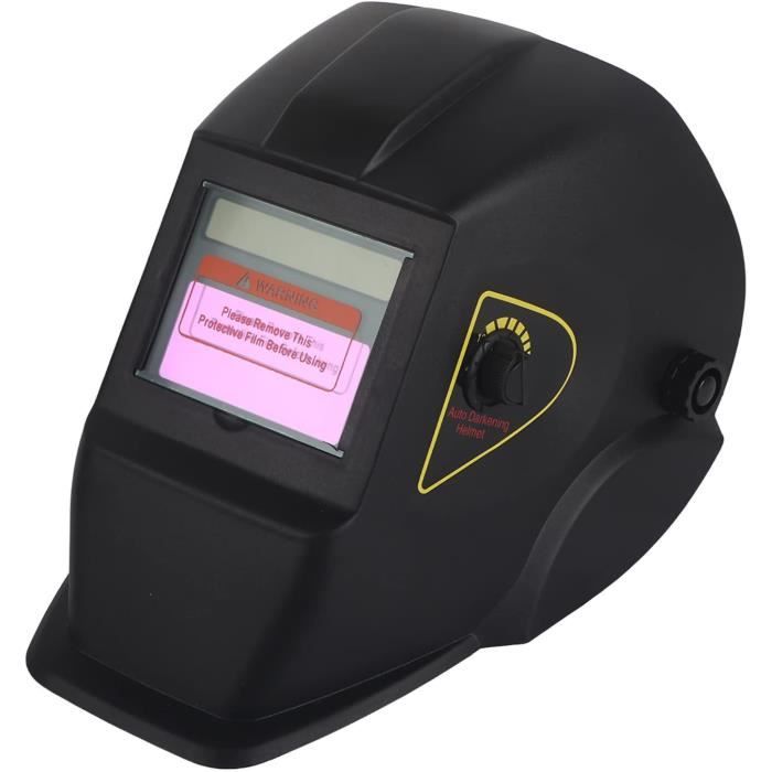 Casque De Soudage Automatique à Obscurcissement HOMOCONO - Grand Écran Solaire Ventilé