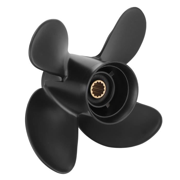 DEDC F6 Hélice Hors-Bord Marine pour Tohatsu 3,5HP, Nissan 2,5, 3,5HP