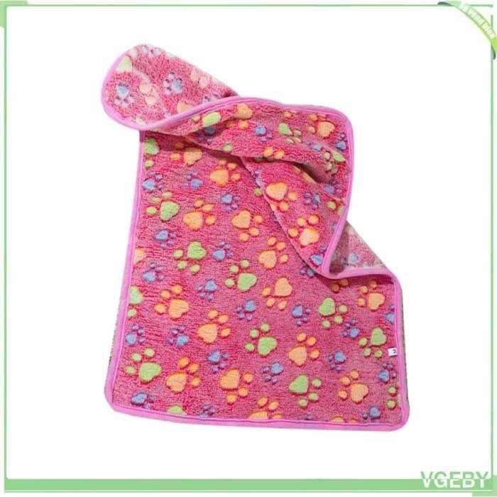 Comparer les prix de couverture de lit pour chien couverture de Impressions de griffes sur rose S : 15,5 X 14,5 X 13 pouces (L X L X H)