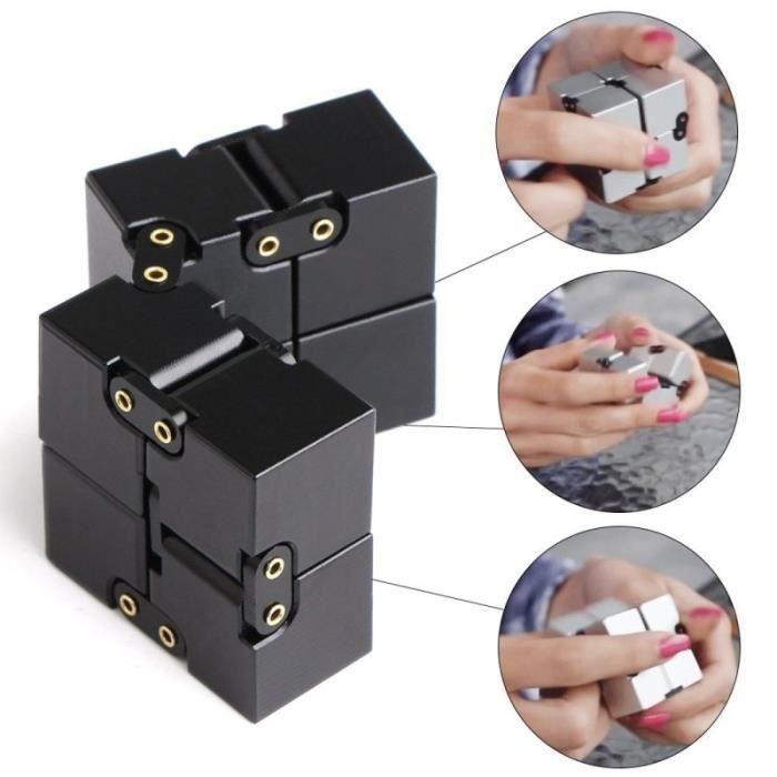 Magic Slide Fidget Cube magique Puzzles pliant Magic Infinity Fidget Réduction de la ...