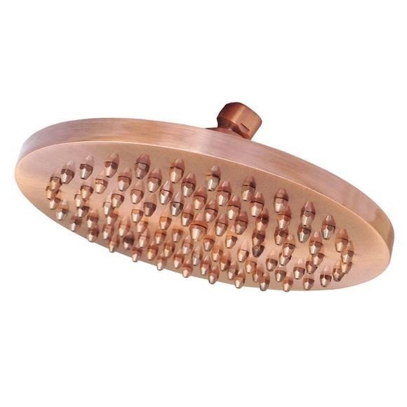 POMMEAU DE DOUCHE,Shower Head APommeau de douche rond mural en cuivre