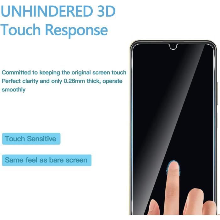 Verre Trempé Pour Honor X5C Et X5C Plus - 4 Pièces, Protection 9H, Anti-rayures Et Anti-reflets