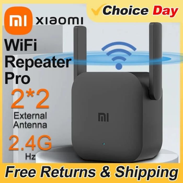 XIAOMI MI Répéteur (amplificateur) Wifi Pro 300Mbps - Noir - Prix