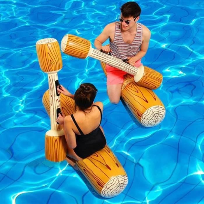 Piscine accessoire bouee gonflable piscine Ensemble de 4 pièces de flotteur  de piscine, jouet de jeu d'eau, anneau de natation, flot - Cdiscount Jardin