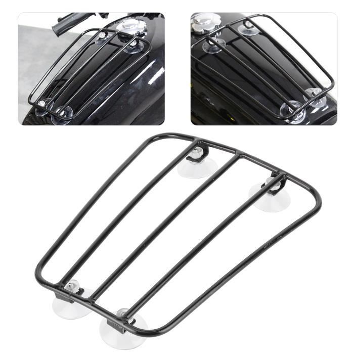 Porte-bagages moto pour réservoir de carburant avec ventouses porte-bagages  Craftride GK1 chrome ✓ Achetez maintenant !