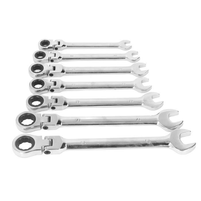 Jeu De 7 Clés Mixtes Armstrong Tools USA – Tête Flexible SAE 3/8-3/4 – Occasion