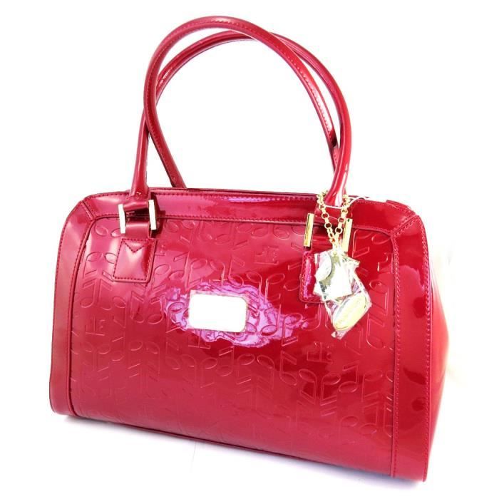 Sac guess hotsell rouge vernis