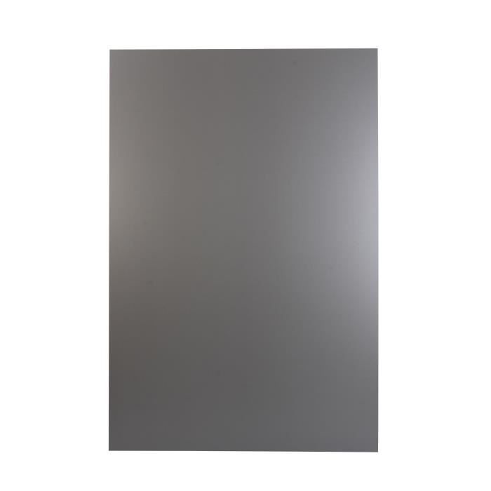 NORDLINGER PRO Plaque composite Crédence Cuisine - Décor Granité Blanc -  Aluminium - 80 x 120 cm 3/0,15 mm - Idéal cuisine au meilleur prix