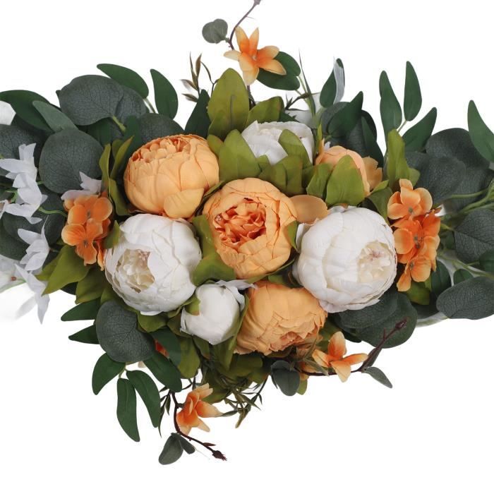 BRYER Lot De 5 Fleurs Artificielles Pour Arche De Mariage - 2 Fleurs
