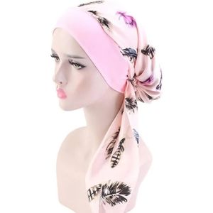 Foulard/turban élastique En Coton Pour Femme - Confortable, Pour Chimiothérapie, Hijab Ou Style Quotidien