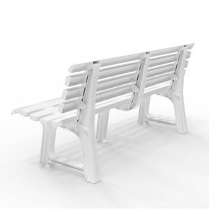 Banc De Jardin Blanc Achat Vente Banc De Jardin Blanc Pas Cher Cdiscount